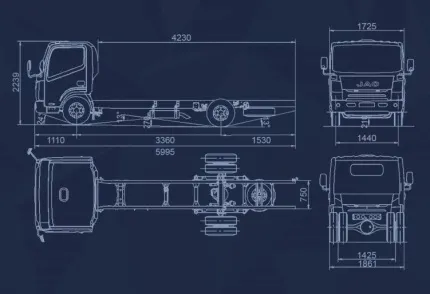 Кран-манипулятор JAC N 56